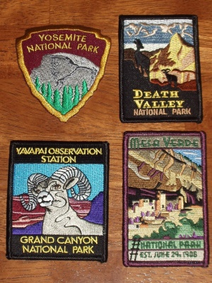 National Parks patches