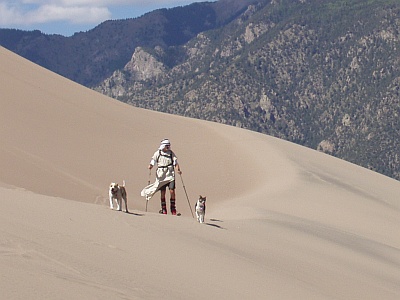 Sand Skiing - Lawrence of Alamosa