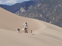 Sand Skiing - Lawrence of Alamosa