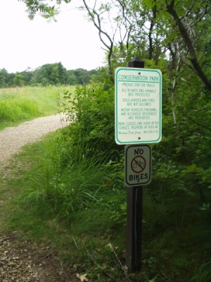 Owen Conservation Park, Madison, WI - Sign Owen Conservation Park, Madison, WI - Sign